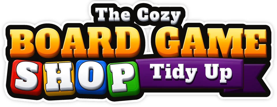 The Cozy Board Game Shop: Tidy Up logo